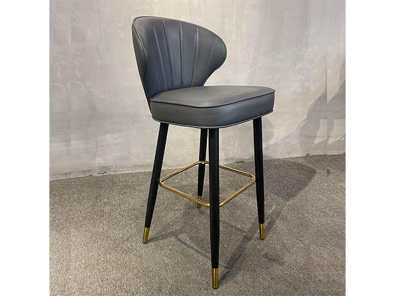Leather Bar Chair Stool High Chair