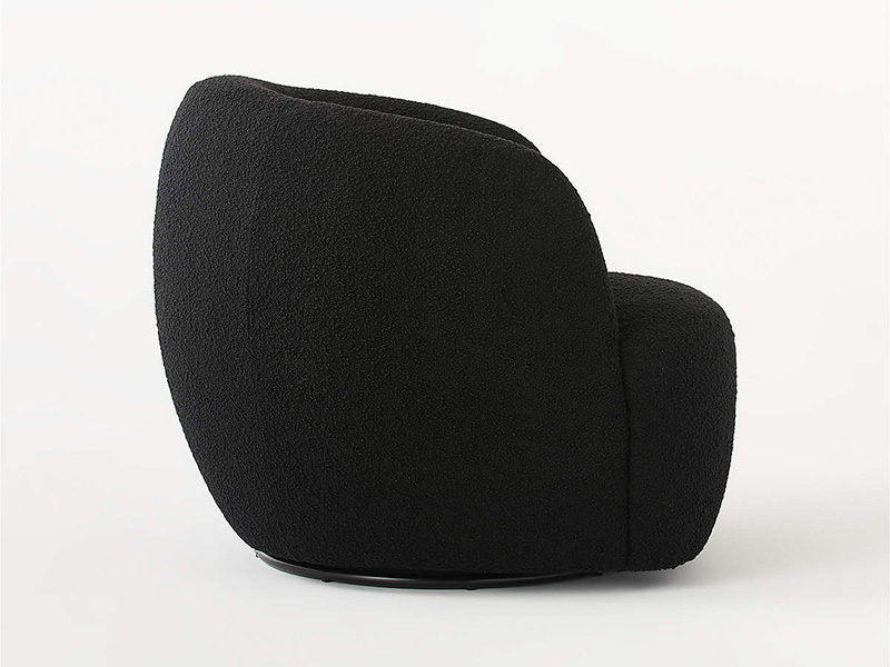 thaddeus chair;accent chair;boucle chair