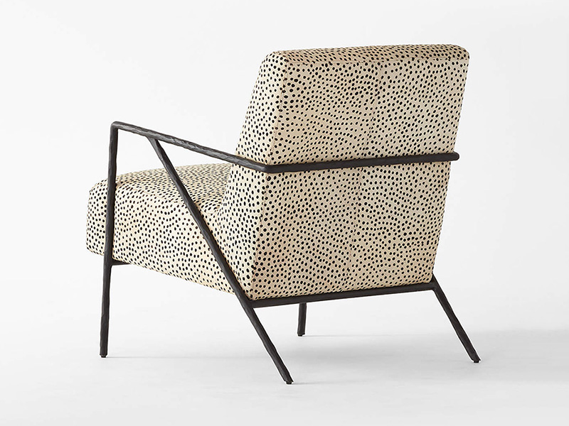 thaddeus chair;accent chair;boucle chair