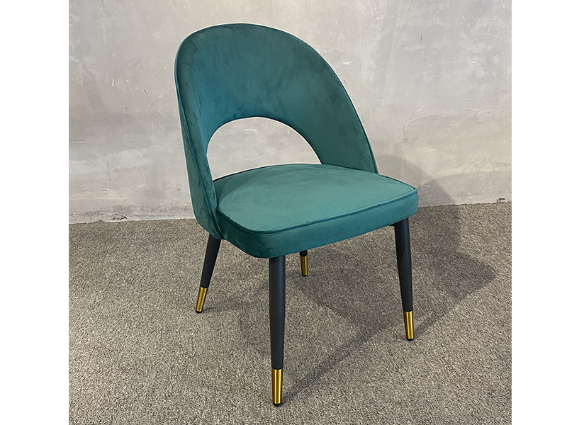 Home Funiture Wooden Leg Fabric Leisure Chair