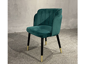 Modern Green Velvet Dining Room Chairs