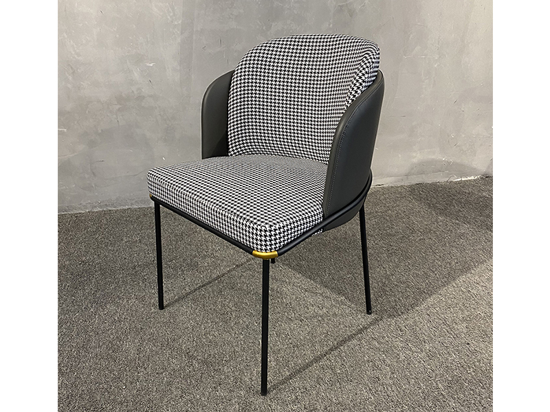 Modern Luxury Fabric dining chair 