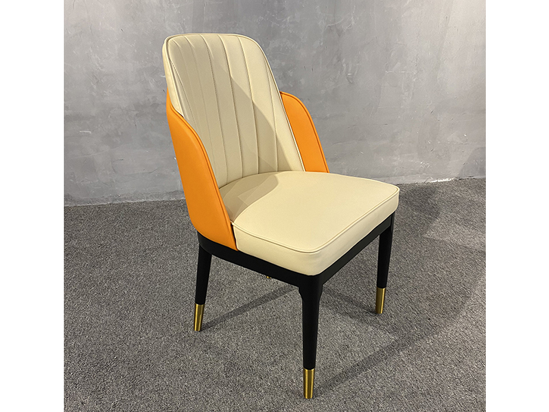 Pu Leather Tufted Dining Chair