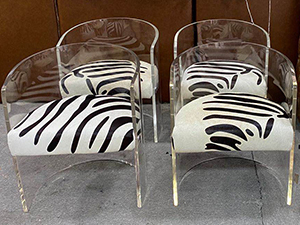 Living Room Furniture Acrylic Armchair