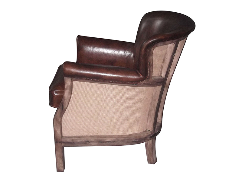 Leather Executive Deconstructed Leather Sofa