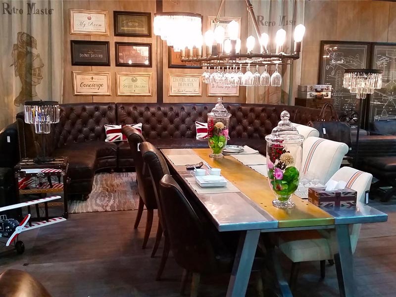 Fabric Wood Legs Dining Chair