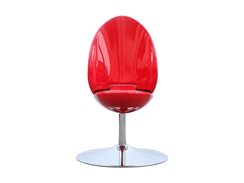 Red Cheap Relax Tulip Chair For Sale Flower Bar Stool Modern Fancy Hotel Restaurant