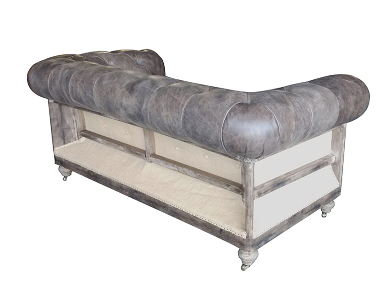 Deconstructed Furniture Living Room Single Leather Chair