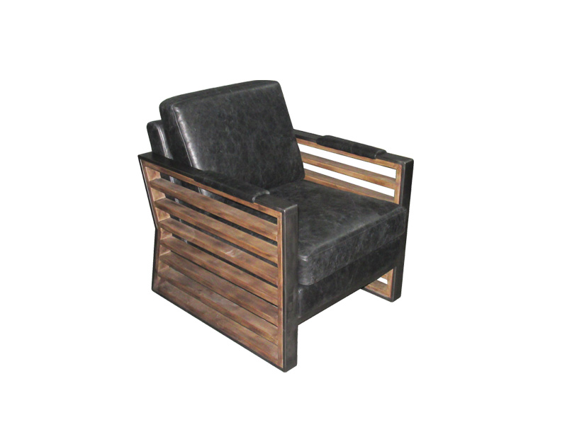 Black Antique High Back Strong Dining Chairs With Wood Frame And Cushion