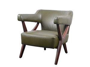 Dining Room Funiture Leather Solid Wood Nordic Chairs