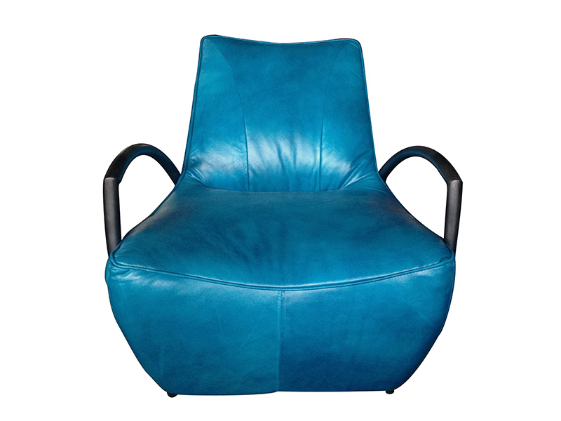 Iron Frame Club Chair