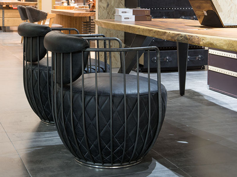 Industrial Office Armchair