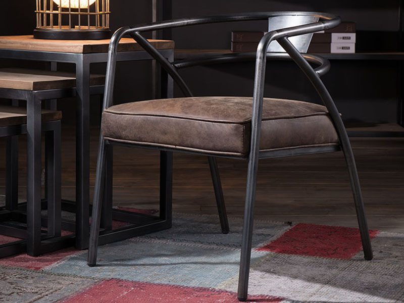 Tubular Base Dining Chair for Restaurant