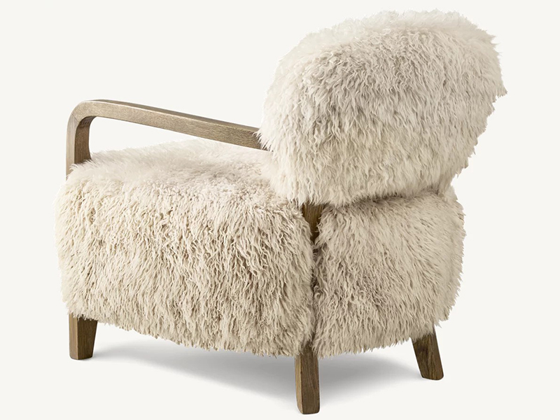 thaddeus chair Oak chair fabric chair