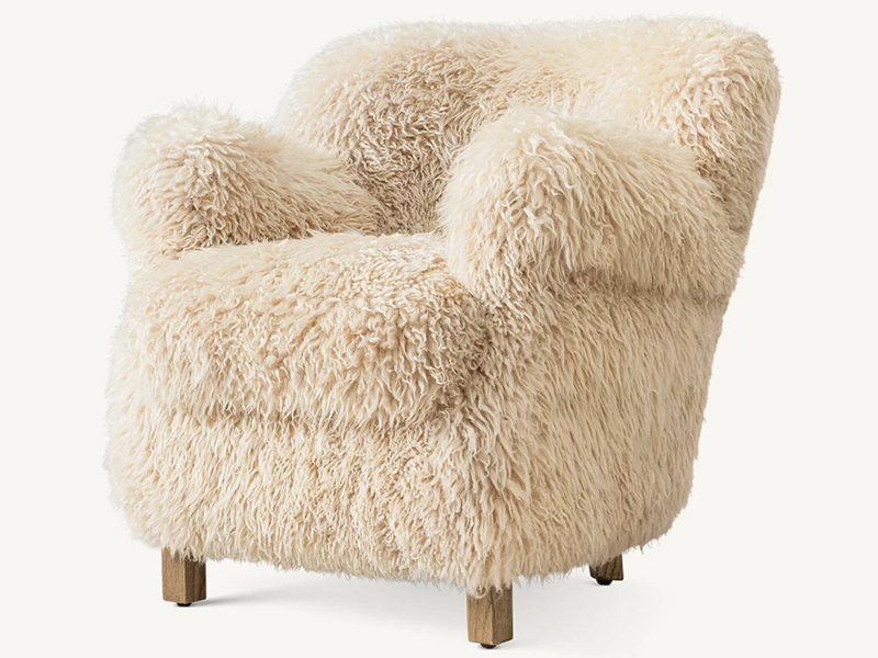 thaddeus chair Oak chair fabric chair