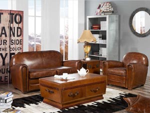 Vintage Leather Armchair