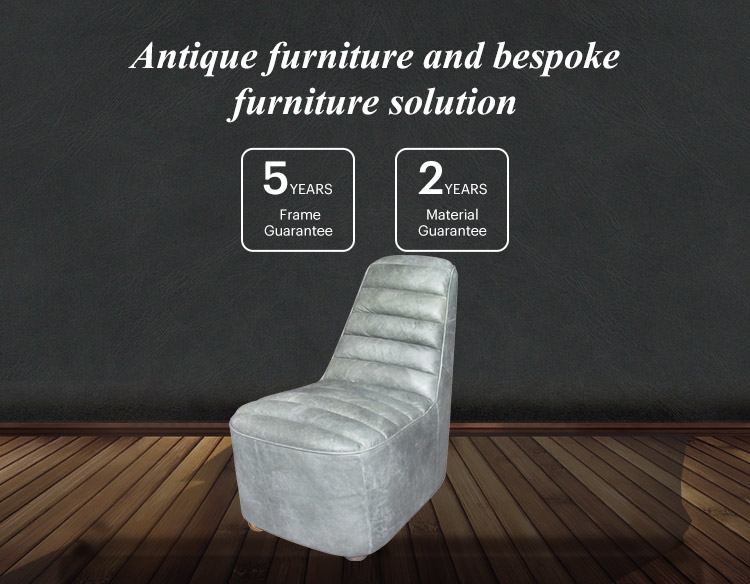 Leather Leisure Sofa Chair High Back Use In Restaurant Living Room Office Lobby