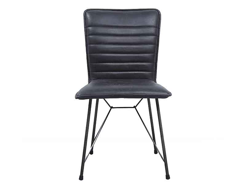 Black Vintage Leather Chair