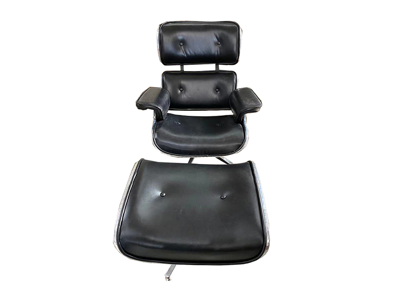 Aluminum Leather Recliner Chair