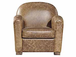 Cigar Tan Leather Chair