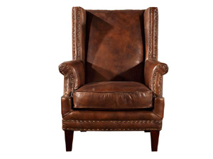 High Back Club Chair with Neilheads