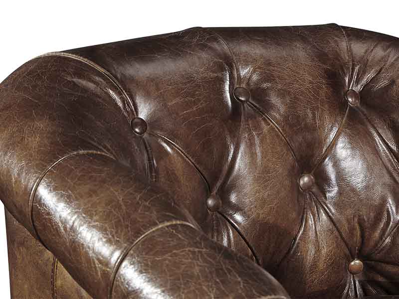 Tub Chair in Vintage Leather