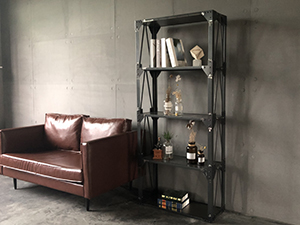 Living Room Iron Metal Shelf Iron Storage rack