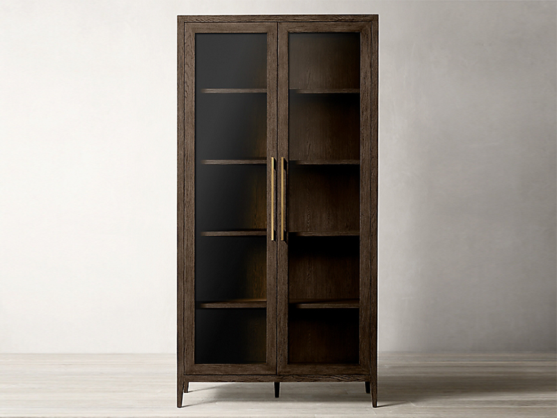  Solid Oak Wood Cabinet