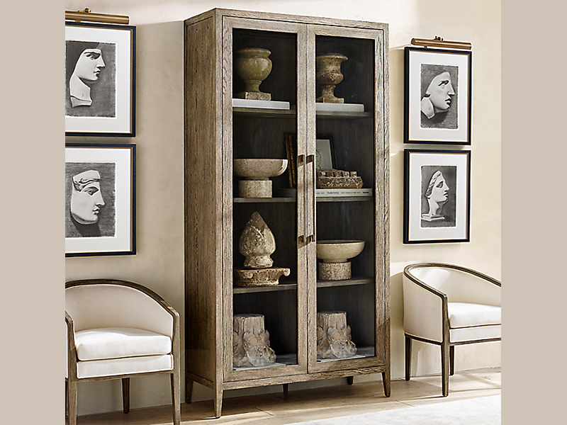  Solid Oak Wood Cabinet