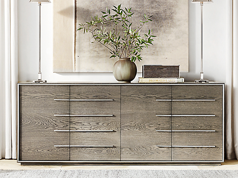 Solid Oak Wood Cabinet