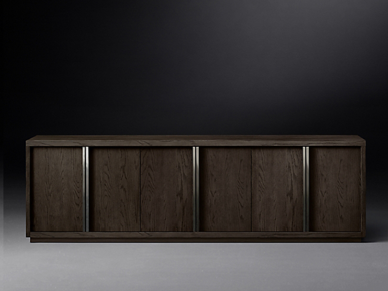 Chinese Oak Wood Home Furniture Console