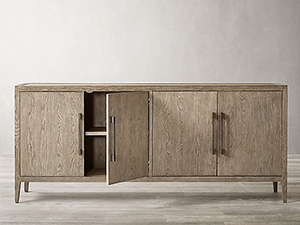 Modern Hotel  Oak Tv Cabinet