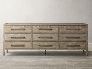  TV Console Unit with Open Storage Shelving