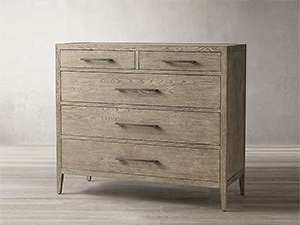  TV Console Unit with Open Storage Shelving