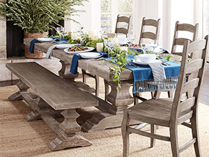 Luxury Oak Wooden Bench