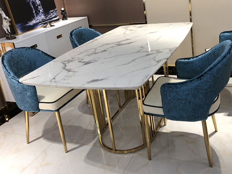 Modern Velvet Upholstered Restaurant Dining Chair