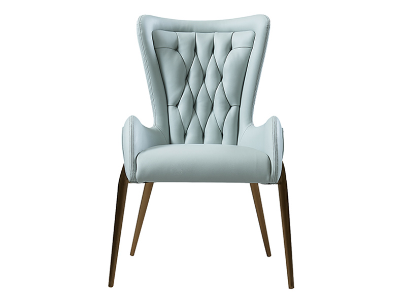 Custom High End Genuine Cow Leather Leisure Chair