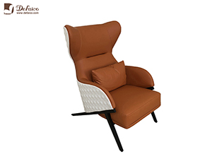 Tweed Swivel Side Chair