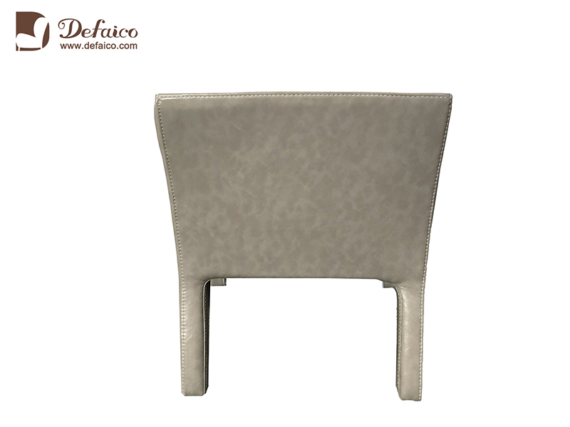 Leather Slipper Chair