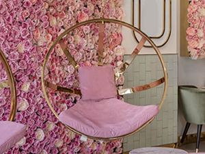 Hotel Furniture Set Half Roud Chair