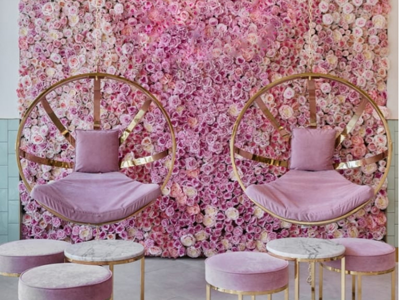 Hotel Furniture Set Half Roud Chair