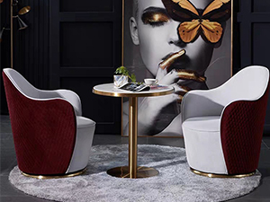 Living Room Leather Leisure Chair