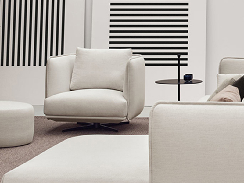 Living Room Luxury Stylish Accent Customized Fabric Armchair