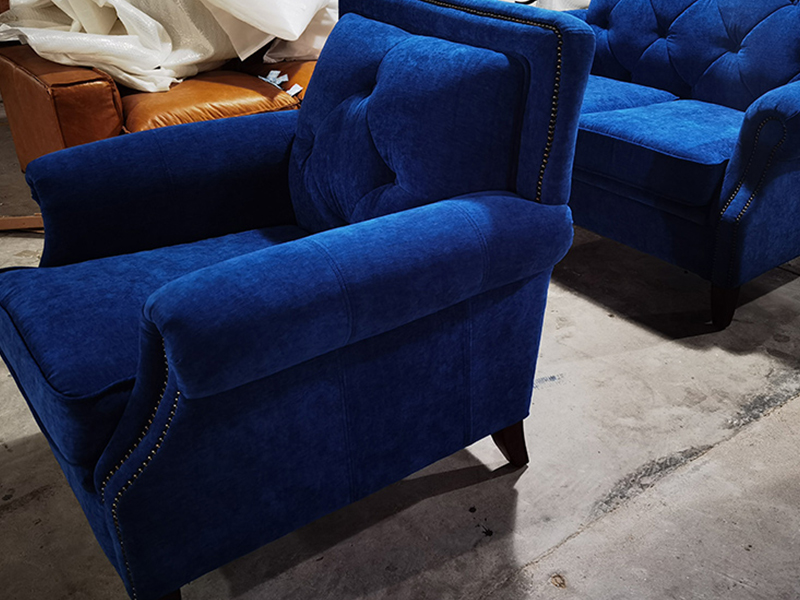 Modern Furniture Chenille Fabric Sofa