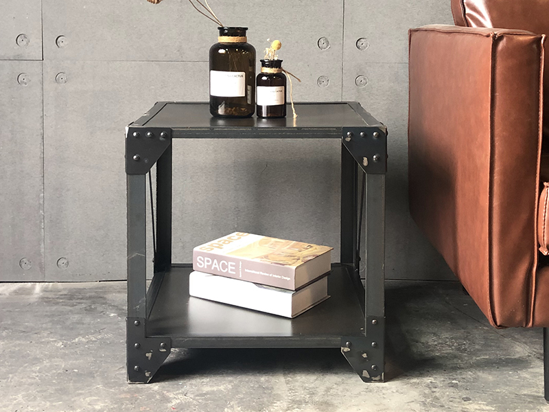 Metal Material Modern Feature Side Table