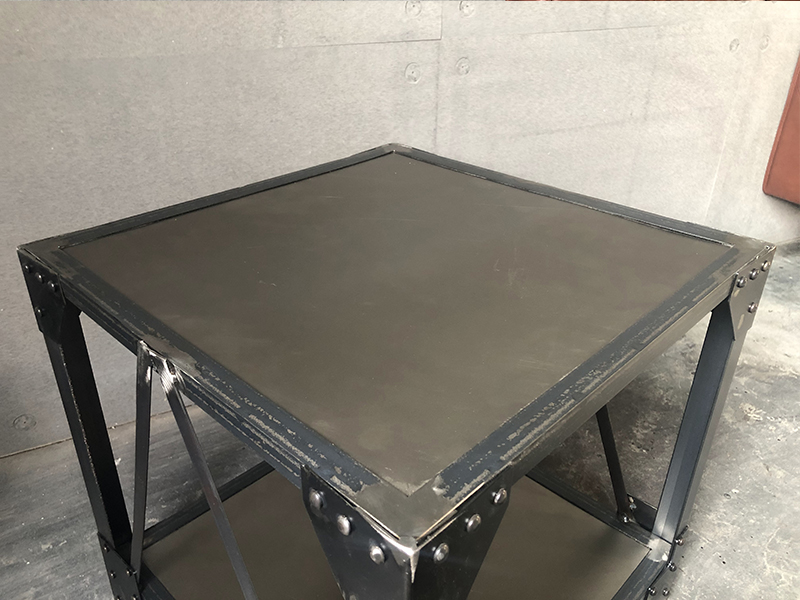 Metal Material Modern Feature Side Table
