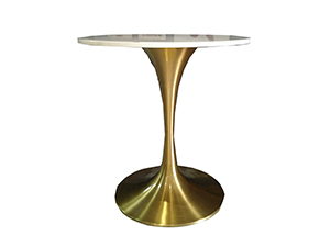 Round Modern Coffee Corner Marble Side Table