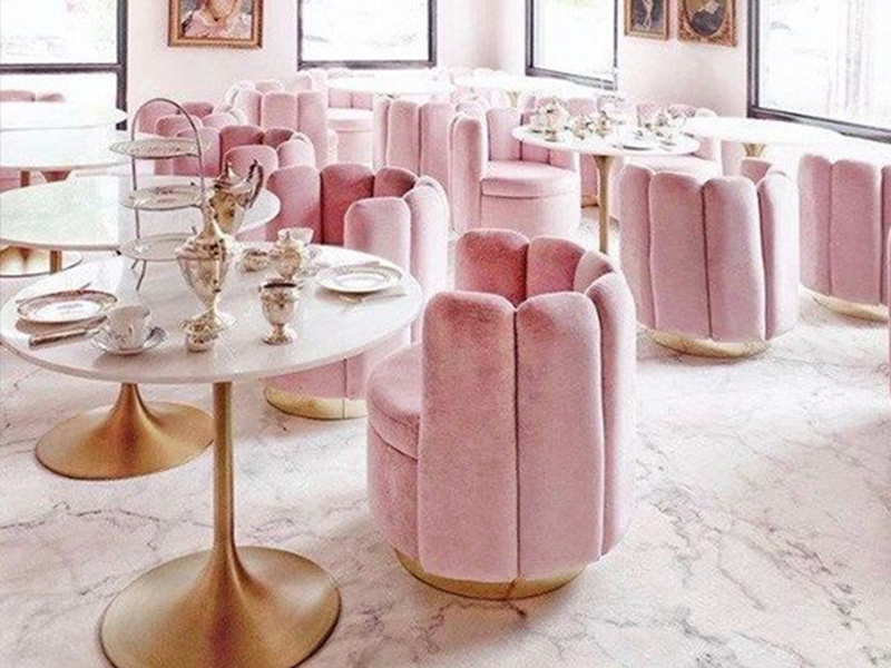 Round Modern Coffee Corner Marble Side Table