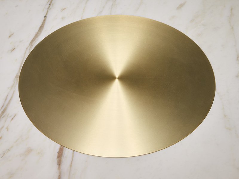 Hotel Restaurant Round Marble Dining Table