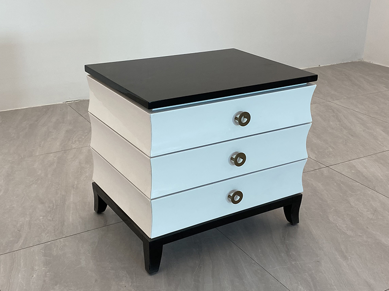 Modern Luxury Hotel Nightstand Bedside Table